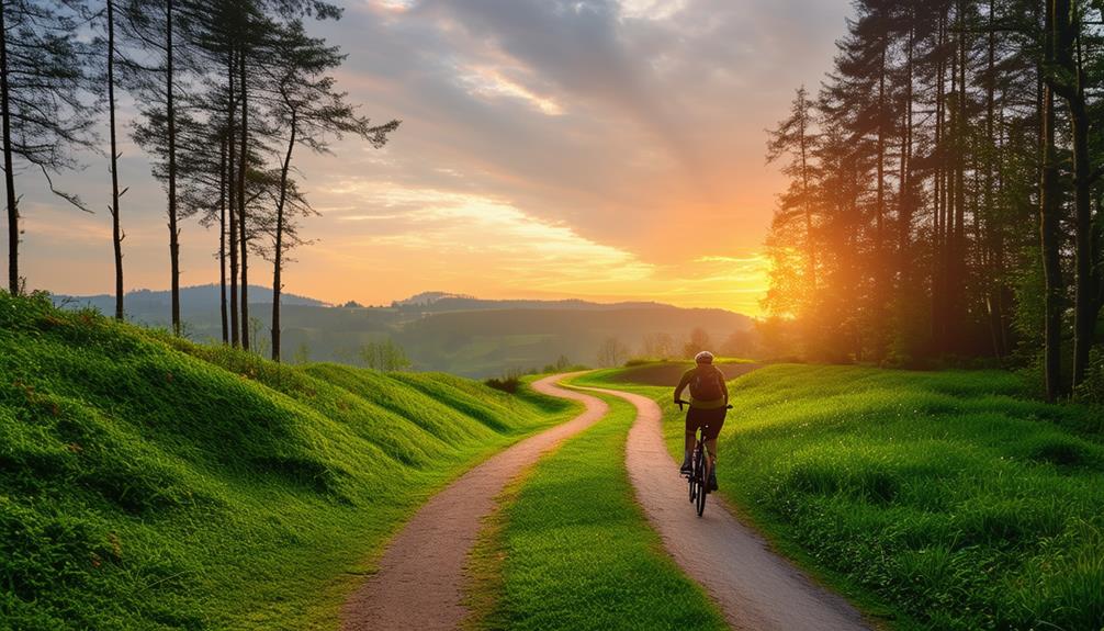 symbolic bike riding dream